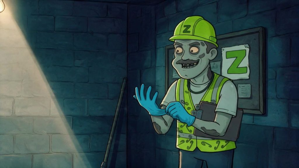 Safety Steve in Episode 1